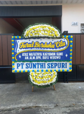 Papan Bunga Duka di Jelmu