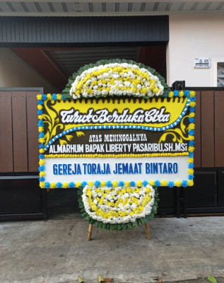 Papan Bunga Duka di Jelmu