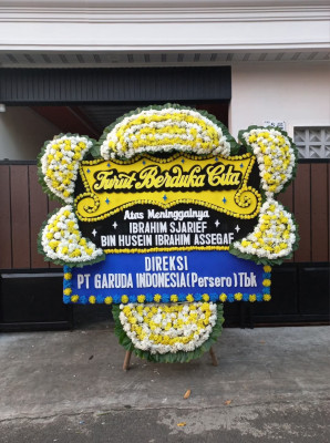 Papan Bunga Duka di Jelmu