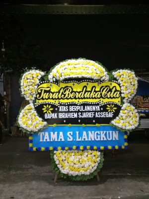 Papan Bunga Duka di Jelmu